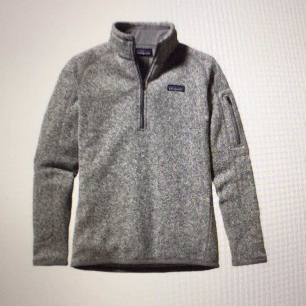 Patagonia Better Sweater Grey Quarter Zip